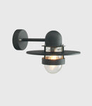 Norlys Bergen Exterior Wall Lights Black / Galvanized Steel IP55 - NLYS.270B, NLYS.270GA