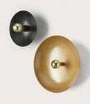 Aromas Cropi Wall Lights Matte Black/ Aged Gold - ARO.A1100