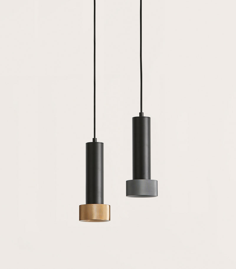 Aromas Focus Interior Pendants 3000K Aged Gold/ Matte Black/ Anthracite 5W - ARO.C1279/NEG-ORO, ARO.C1279/NEG-ANT