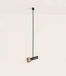 Aromas Focus Rod Interior Pendants 3000K Natural/ Anthracite/ Alabaster 5W - ARO.C1279/1