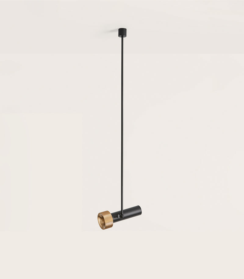 Aromas Focus Rod Interior Pendants 3000K Natural/ Anthracite/ Alabaster 5W - ARO.C1279/1