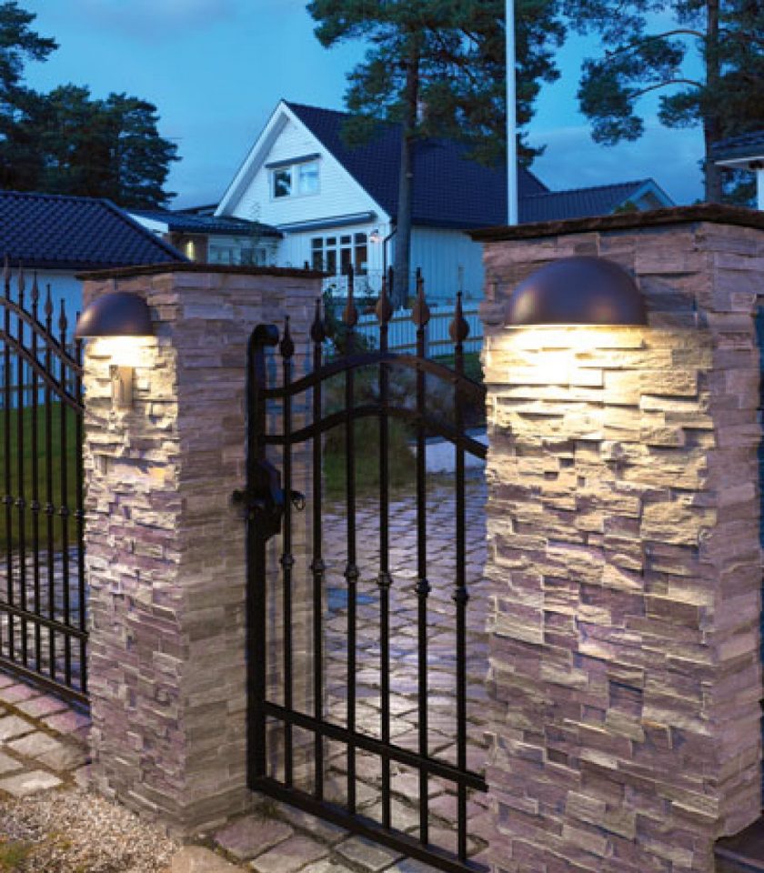 Norlys Halden Exterior Wall Lights White / Aluminium / Graphite IP65 - NLYS.510W, NLYS.510AL, NLYS.510GR - Norlys