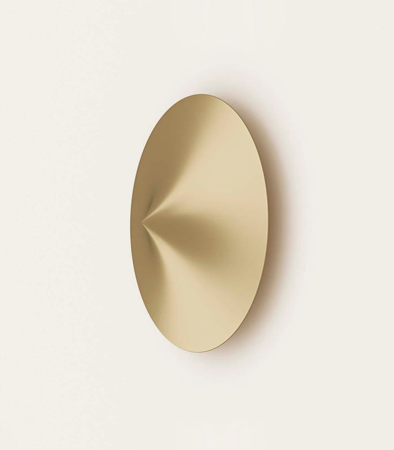 Aromas Hat Wall Lights 3000K Matte Black/ Matte Brass 5W - ARO.A1291/NEG, ARO.A1291/ORO