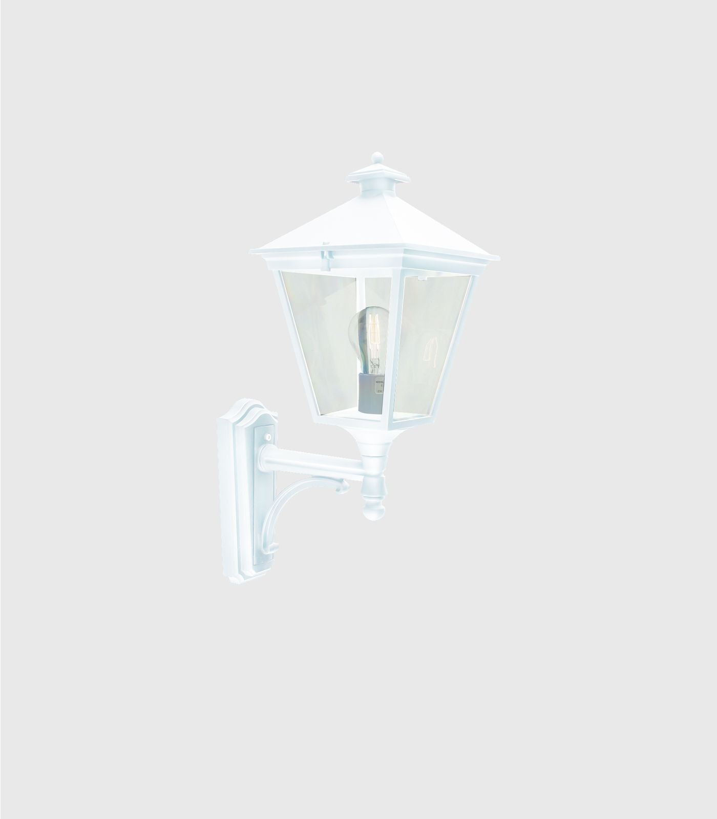 Norlys London Arm Small/Large Exterior Wall Lights Black / White IP54 - NLYS.480, NLYS.481, NLYS.490, NLYS.493- Norlys