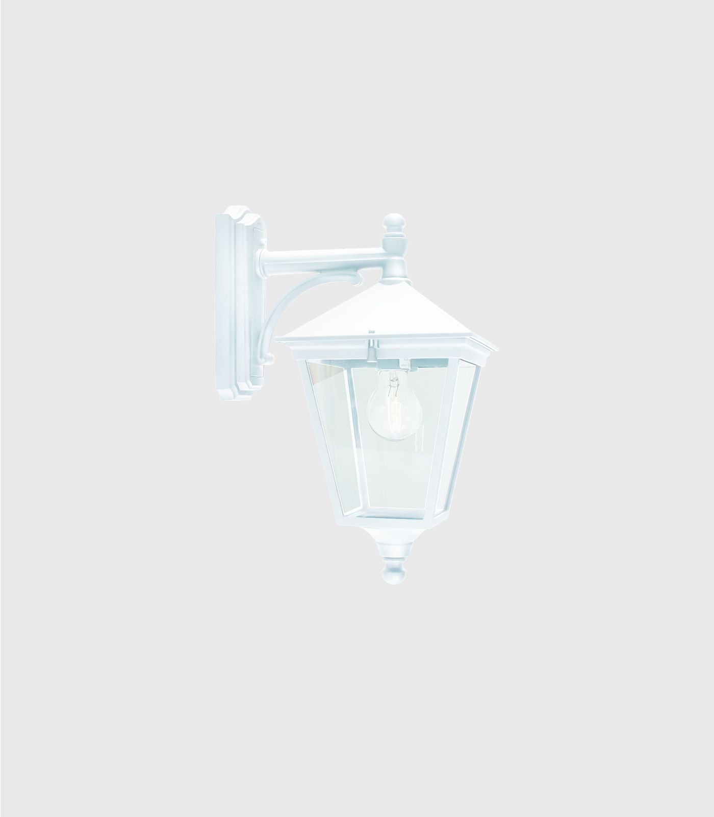 Norlys London Arm Small/Large Exterior Wall Lights Black / White IP54 - NLYS.480, NLYS.481, NLYS.490, NLYS.493- Norlys