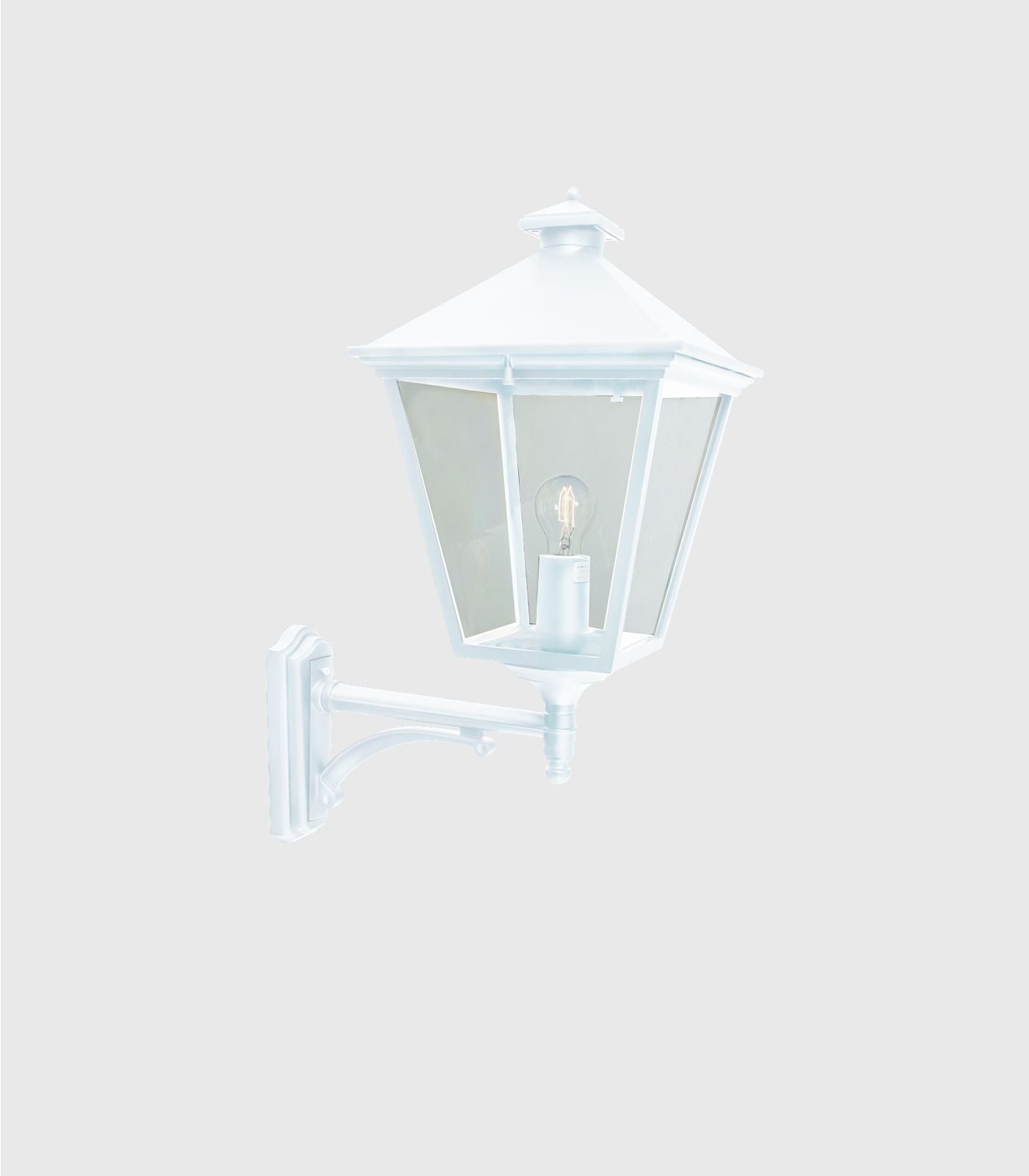 Norlys London Arm Small/Large Exterior Wall Lights Black / White IP54 - NLYS.480, NLYS.481, NLYS.490, NLYS.493- Norlys