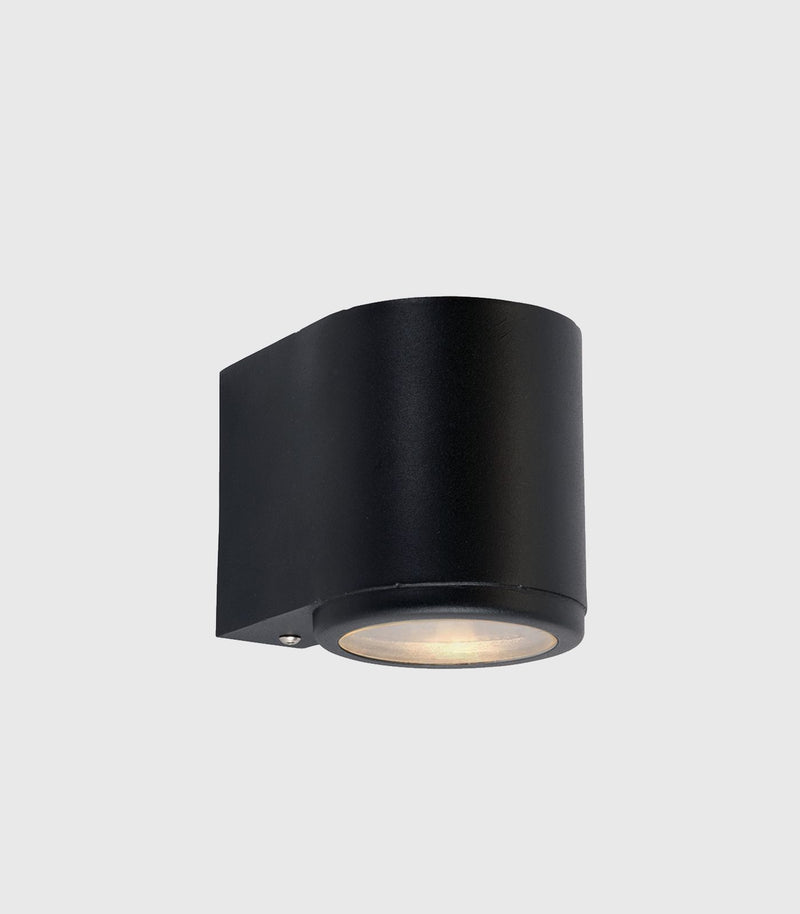 Norlys Mandal Small / Large Exterior Wall Lights Black / Galvanized Steel IP44 - NLYS.1374, NLYS.1371 - Norlys