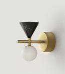 Aromas Oneta Wall Lights 2700K Aged Gold/ Matte Black/ Matte White 3W - ARO.A1299/ORO, ARO.A1299/NEG