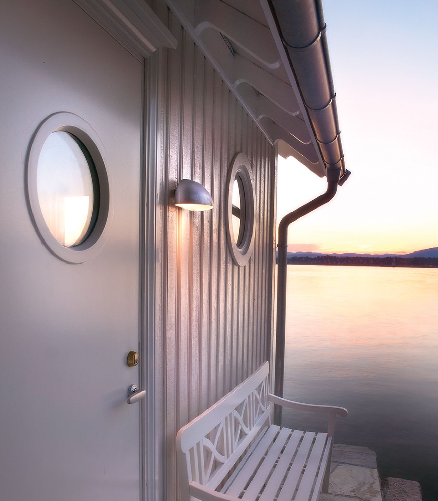 Norlys Paris Exterior Wall Lights Black / White / Galvanized IP43 - NLYS.160, NLYS.163 - Norlys