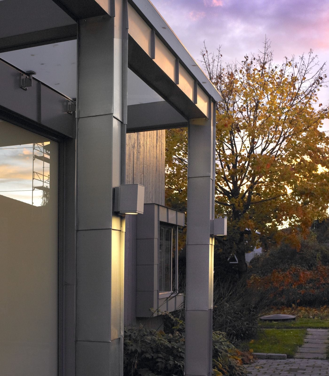 Norlys Sandvik Exterior Wall Lights Black / White / Aluminium / Graphite IP65 - NLYS.1740, NLYS.1730