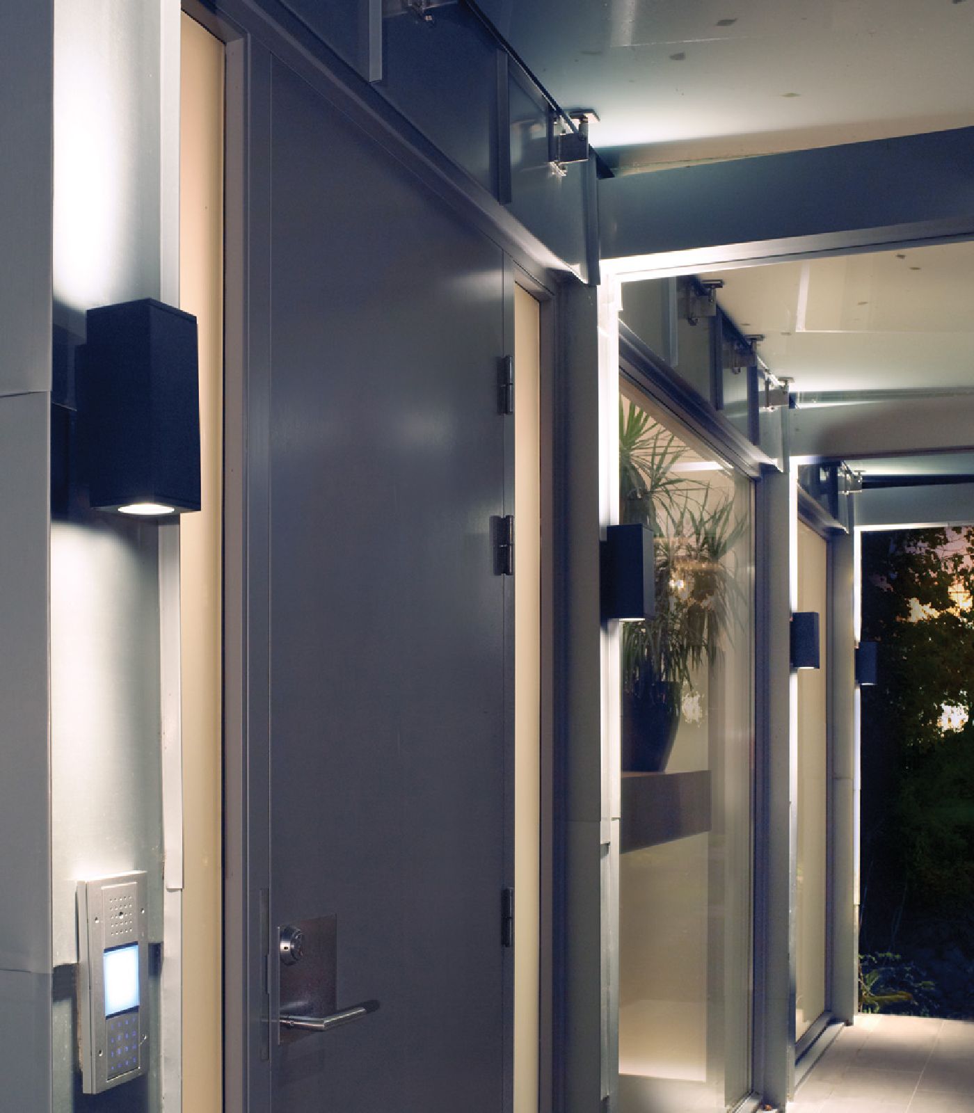 Norlys Sandvik Exterior Wall Lights Black / White / Aluminium / Graphite IP65 - NLYS.1740, NLYS.1730