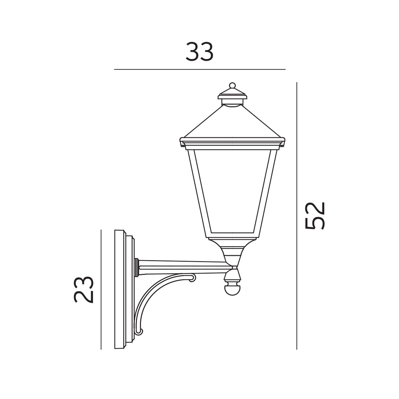 Norlys London Arm Small/Large Exterior Wall Lights Black / White IP54 - NLYS.480, NLYS.481, NLYS.490, NLYS.493- Norlys