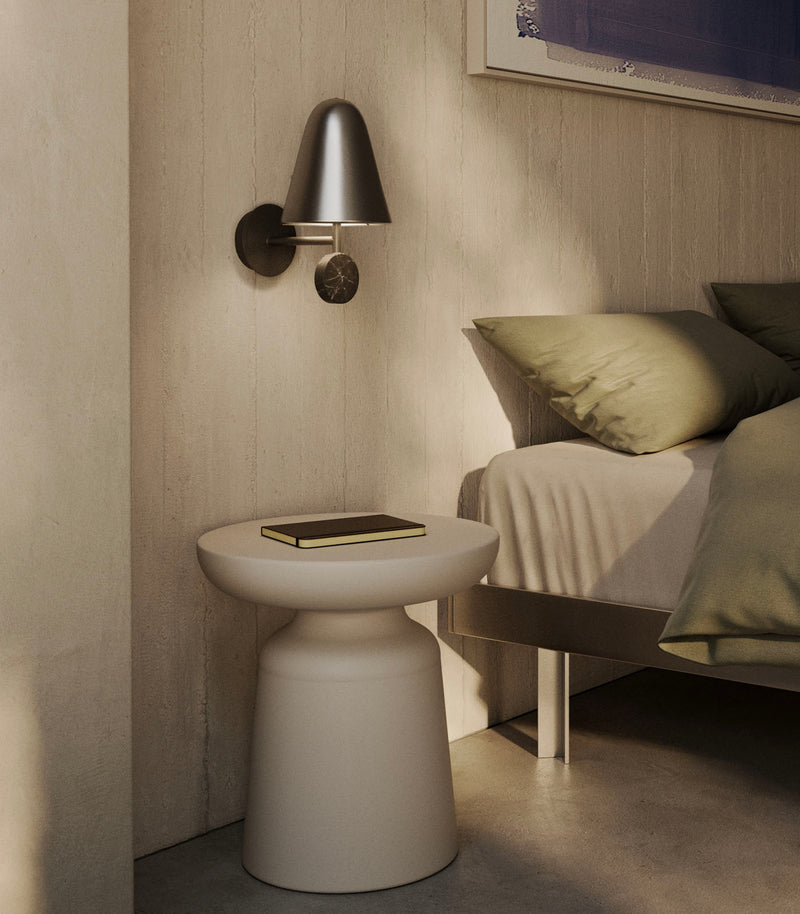 Aromas Stor Interior Wall Lights Brown/ Black/ White/ Travertine/ Green 2700K 9W- ARO.STOR/W