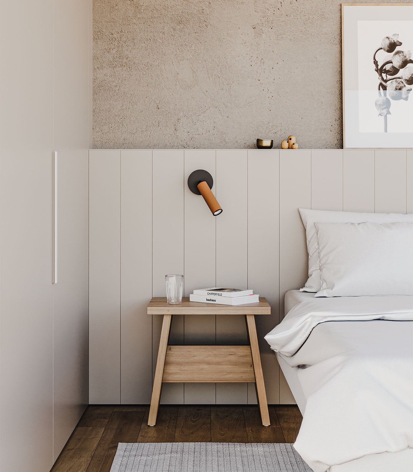 Aromas Tura Wall Lights 2700K Brown/ Black/ Orange 5W - ARO.TURA/W