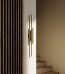 Aromas Xago Wall Lights 2700K Matte Black/ Matte Brass 16W - ARO.A1262/NEG, ARO.A1262/ORO