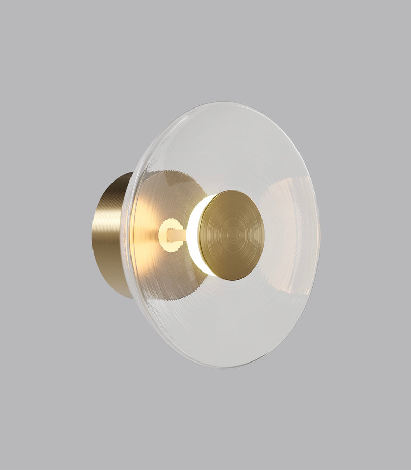 Lighting Republic Dome Air Interior Wall Lights 2700K Clear / White 4W IP44 - LR.i01.70.DM.CL.OB, LR.i01.70.DM.FR.OB