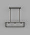 Lighting Republic Dover Linear Clear / Frosted Interior Pendant Old Bronze - LR.i02.73.- Lighting Republic