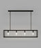 Lighting Republic Dover Linear Clear / Frosted Interior Pendant Old Bronze - LR.i02.73.- Lighting Republic