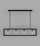 Lighting Republic Dover Linear Clear / Frosted Interior Pendant Old Bronze - LR.i02.73.- Lighting Republic