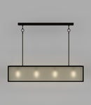 Lighting Republic Dover Linear Clear / Frosted Interior Pendant Old Bronze - LR.i02.73.- Lighting Republic