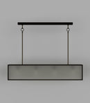 Lighting Republic Dover Linear Clear / Frosted Interior Pendant Old Bronze - LR.i02.73.- Lighting Republic