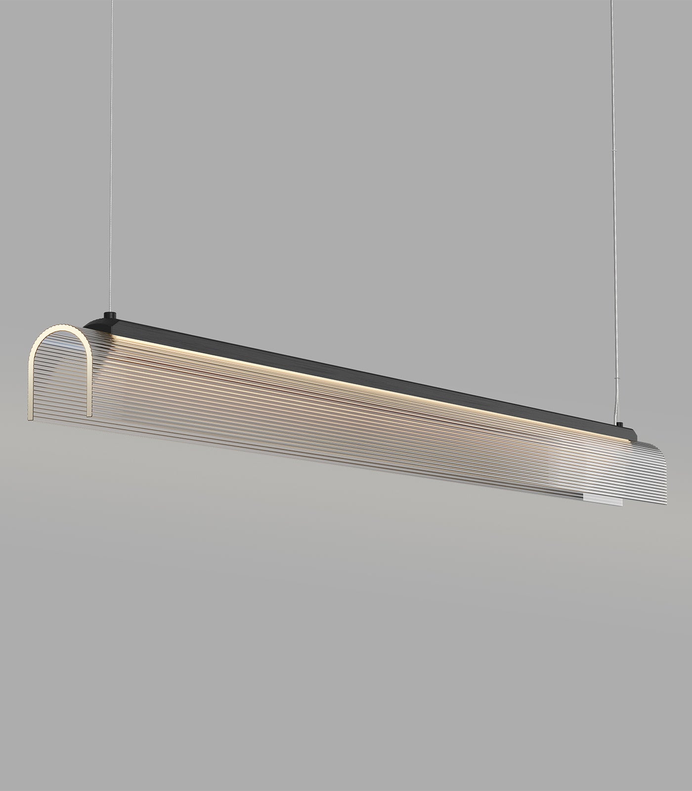 Lighting Republic Edge Linear Interior Pendants 2700K Old Brass/ Iron 25W- LR.i02.75.120. + LR.A04.75.120.