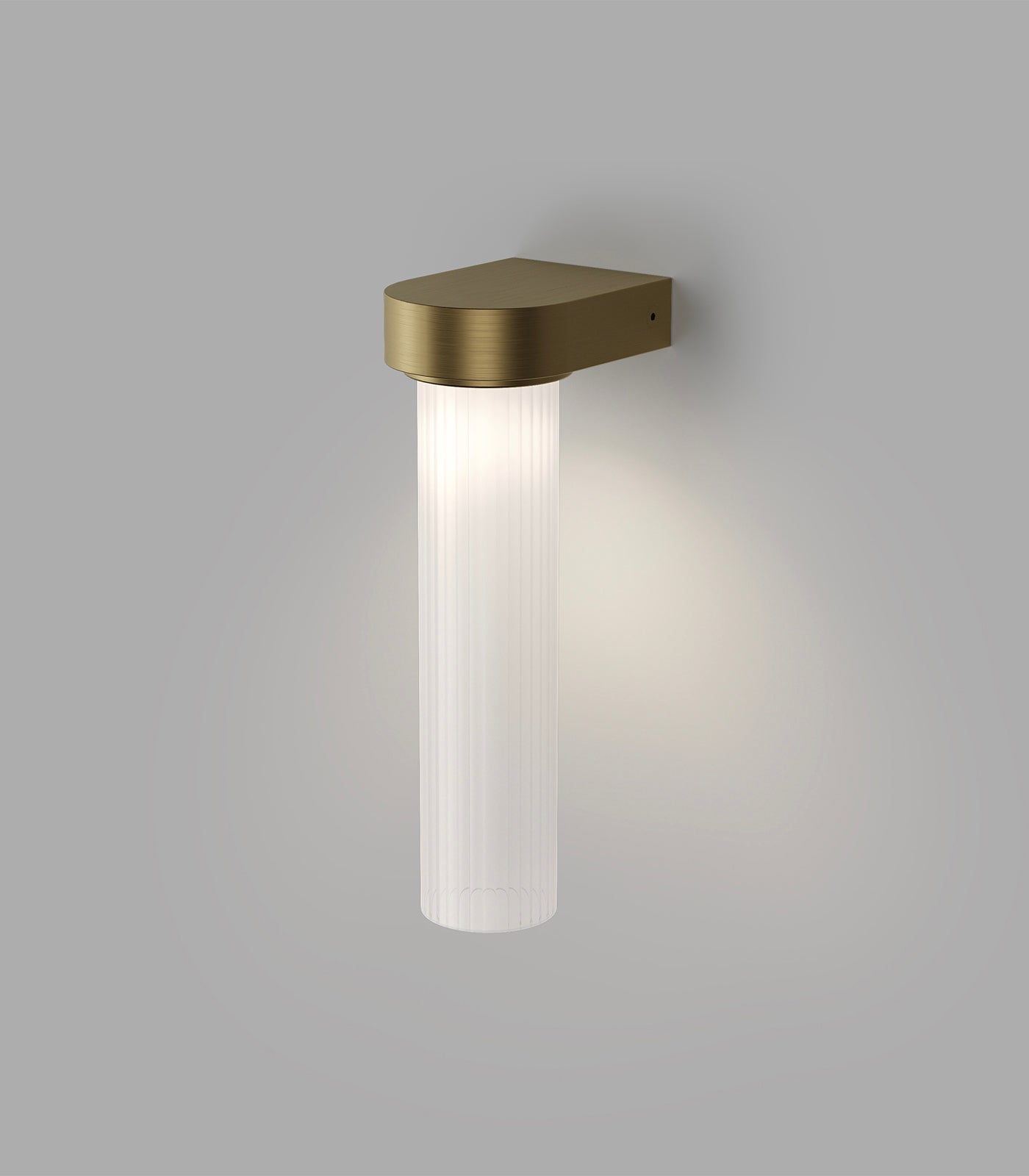 Lighting Republic Edge Interior Wall Light 2700K Old Brass/ Iron 4W IP44- LR.i01.75. + LR.A05.001.