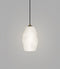 Organic White Pendant Light Medium/ Large Old Brass/ Iron- Lighting Republic