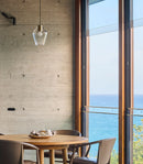 Lighting Republic Parlour Geo Interior Pendant Clear / White - LR.i02.25. + LR.A01.005.