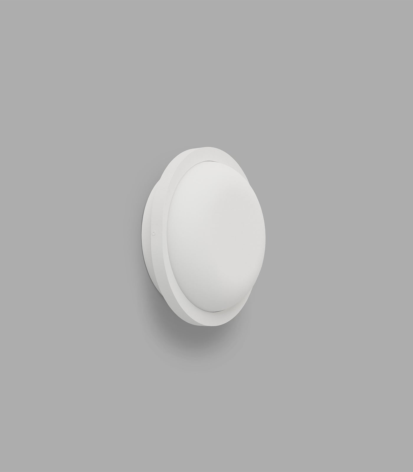 Lighting Republic Bode Round Wall/Ceiling Light 2700K Iron/ Brass/ White 10W IP65- LR.i01.85.RND