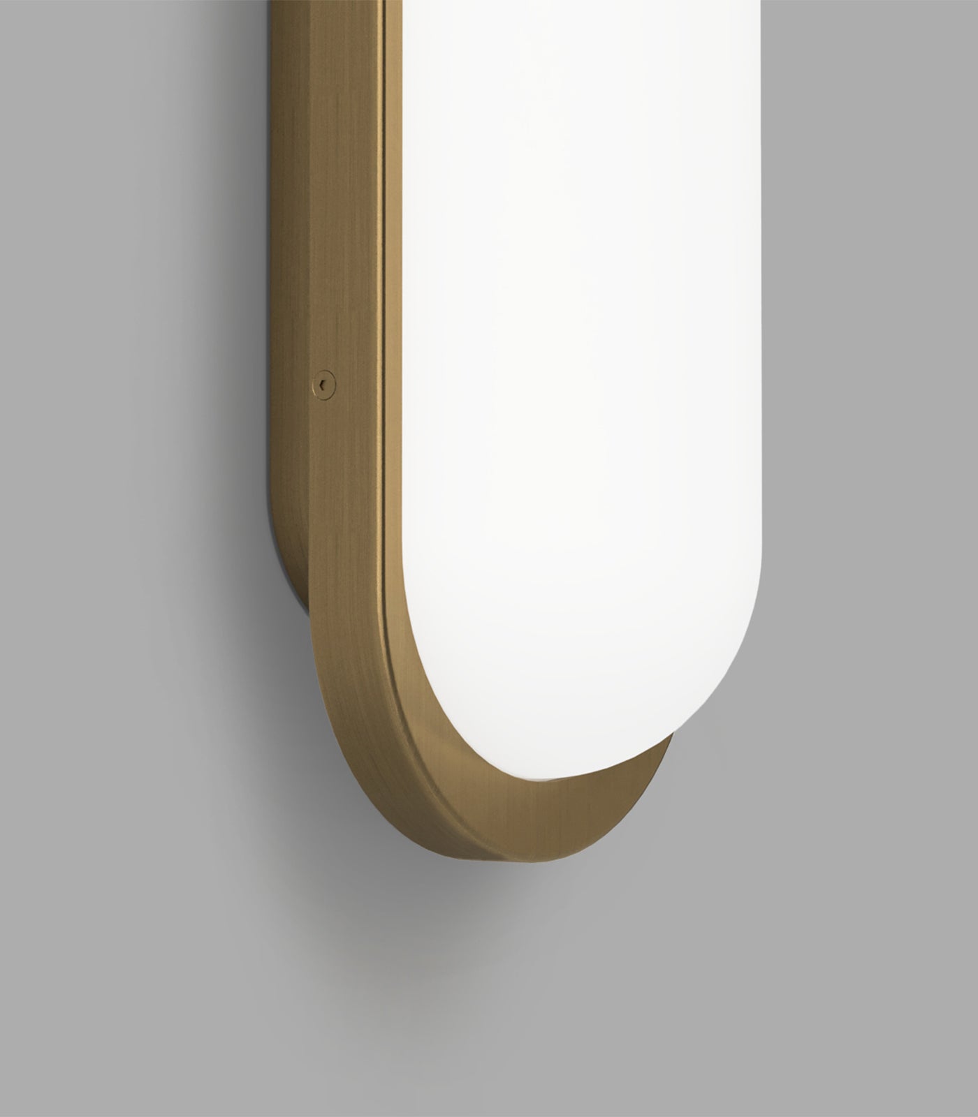 Lighting Republic Bode Interior Wall Light 2700K Iron/ Old Brass/ White 10W IP44 - LR.i01.85.
