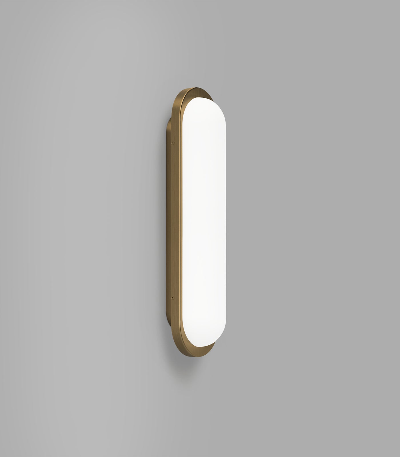 Lighting Republic Bode Interior Wall Light 2700K Iron/ Old Brass/ White 10W IP44 - LR.i01.85.