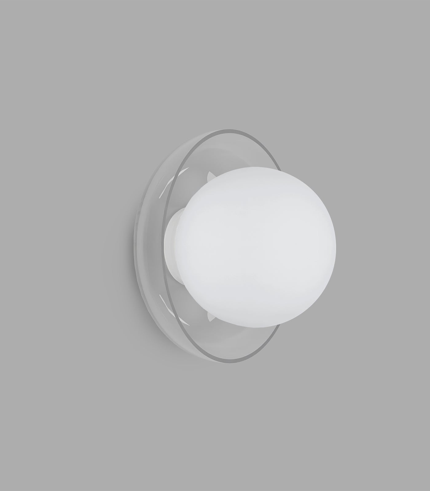 Lighting Republic Orb Artisan Wall Lights Clear/ White 240V IP44- LR.i01.54f.