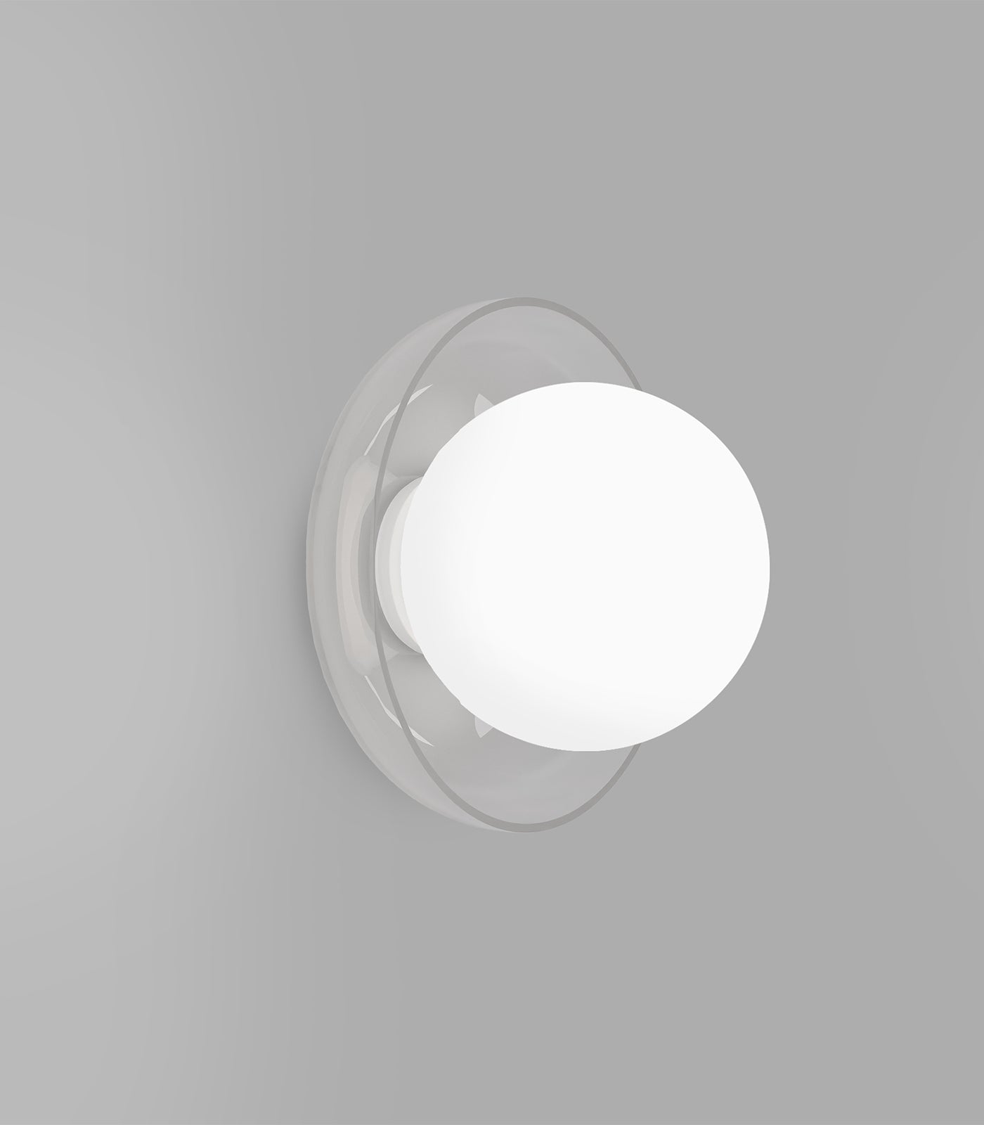 Lighting Republic Orb Artisan Wall Lights Clear/ White 240V IP44- LR.i01.54f.