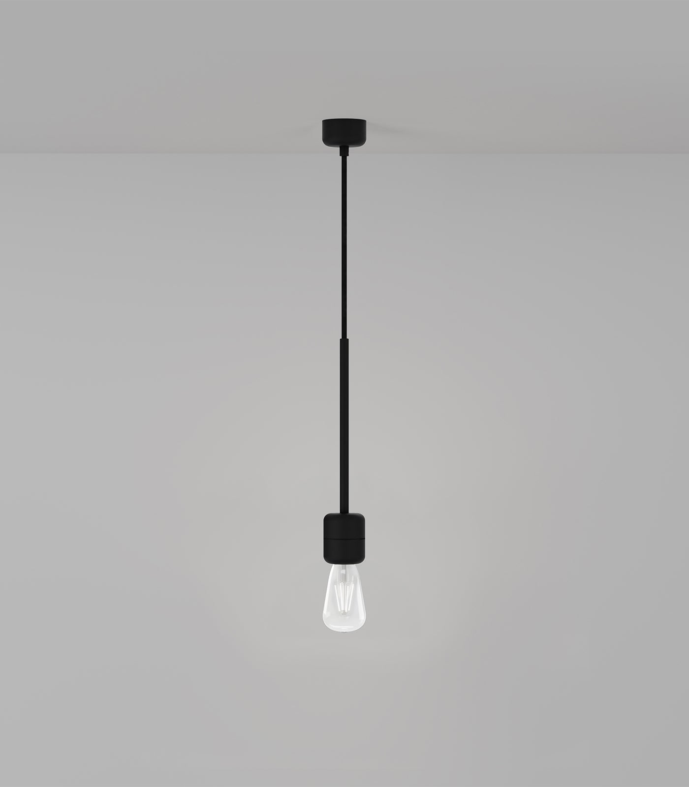 Lighting Republic Parlour Lite Interior Pendant Black / White - LR.i02.26.
