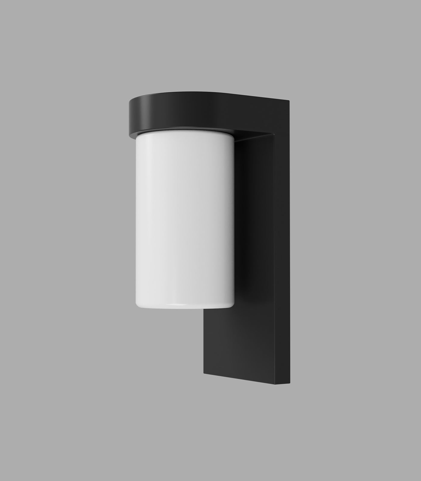 Lighting Republic Tuva Exterior Wall Light White / Clear IP44 - LR.E01.77.ST + LR.E01.77.