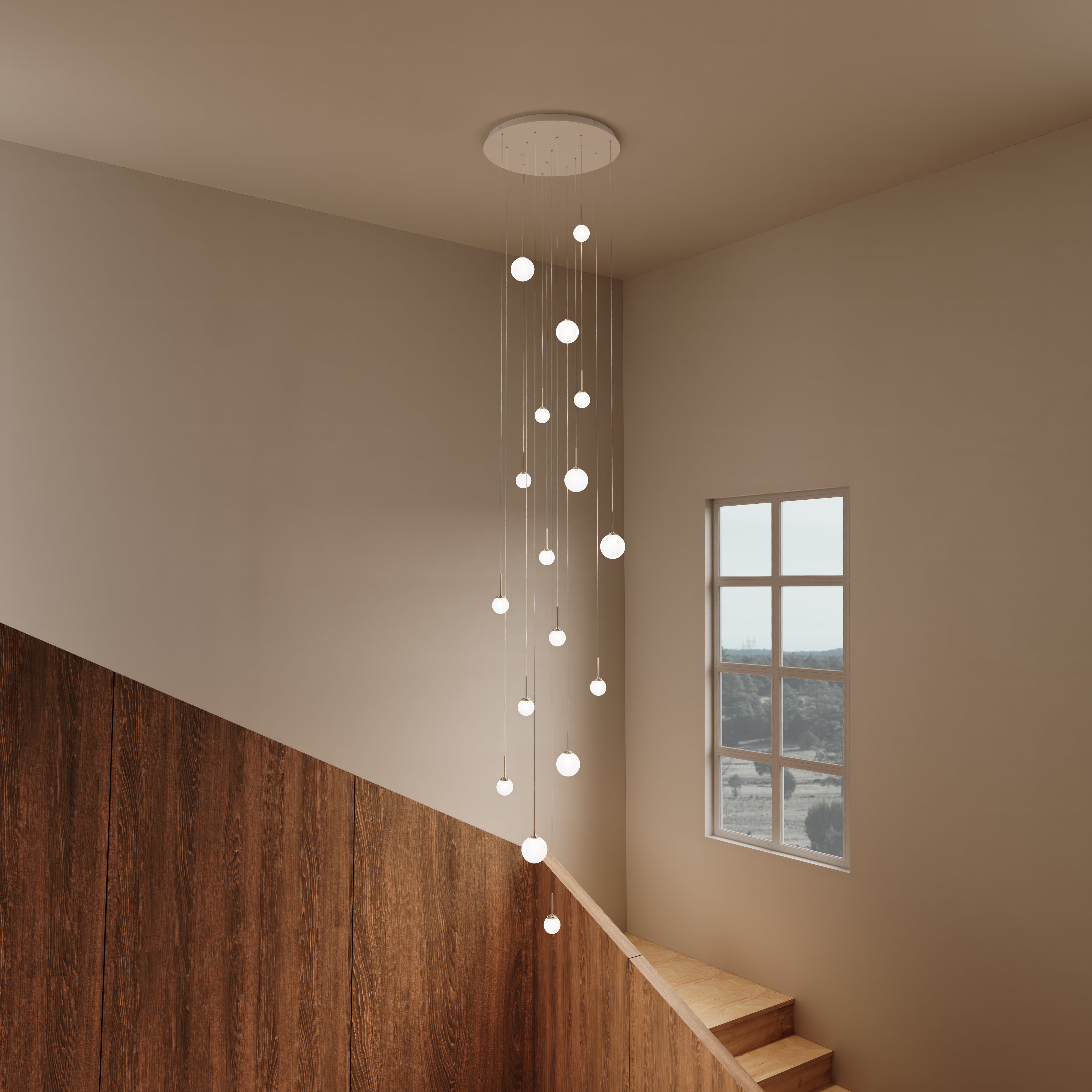 Lighting Republic Canopy Multi Pendant Accessories White- LR.A02.CP70.WH