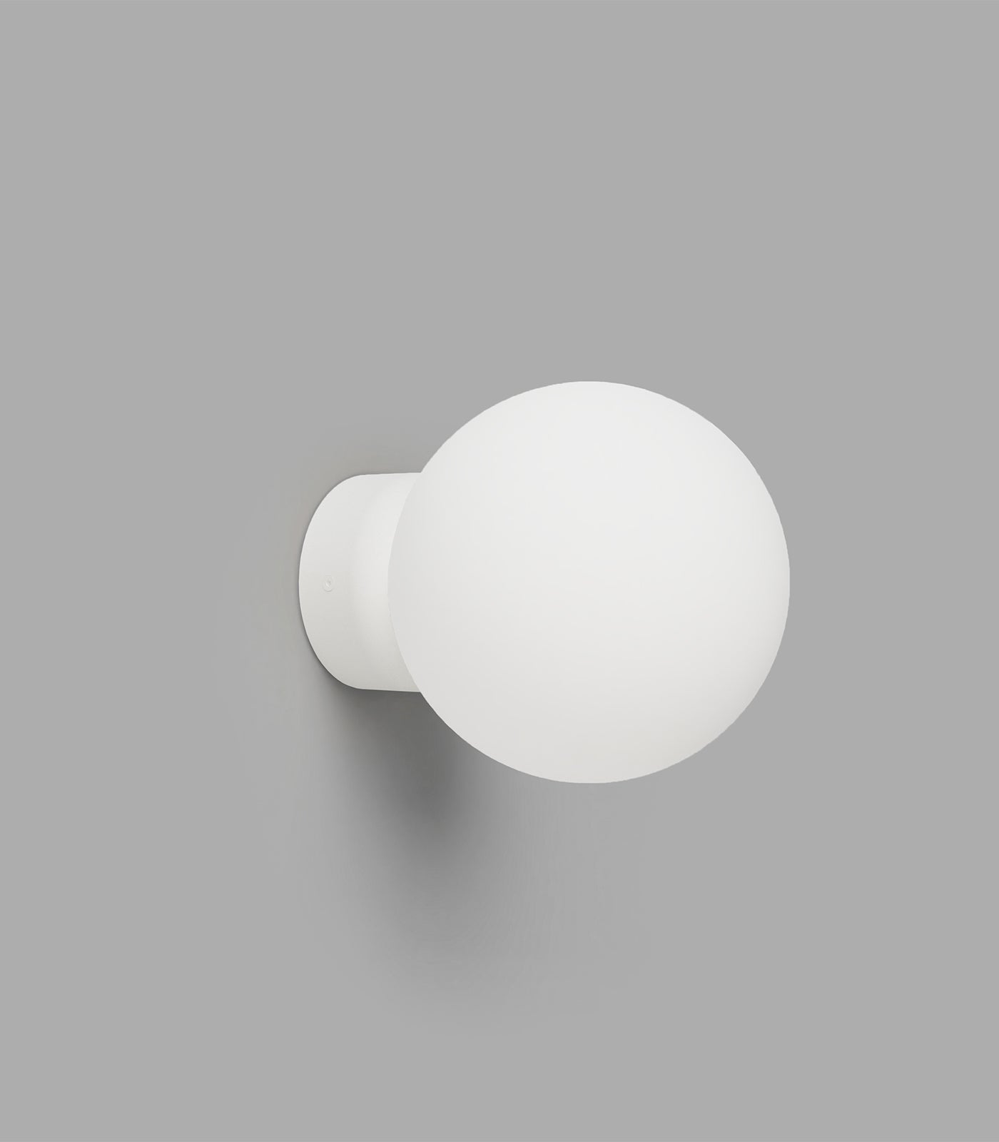 Lighting Republic Orb Deco Wall Lights White/ Iron/ Old Brass 240V IP44- LR.i01.54d