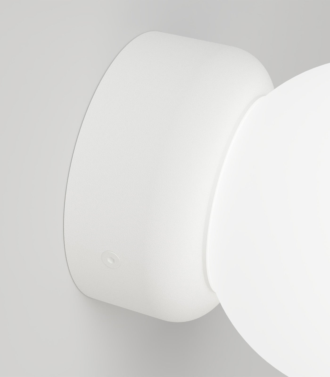 Lighting Republic Orb Deco Wall Lights White/ Iron/ Old Brass 240V IP44- LR.i01.54d