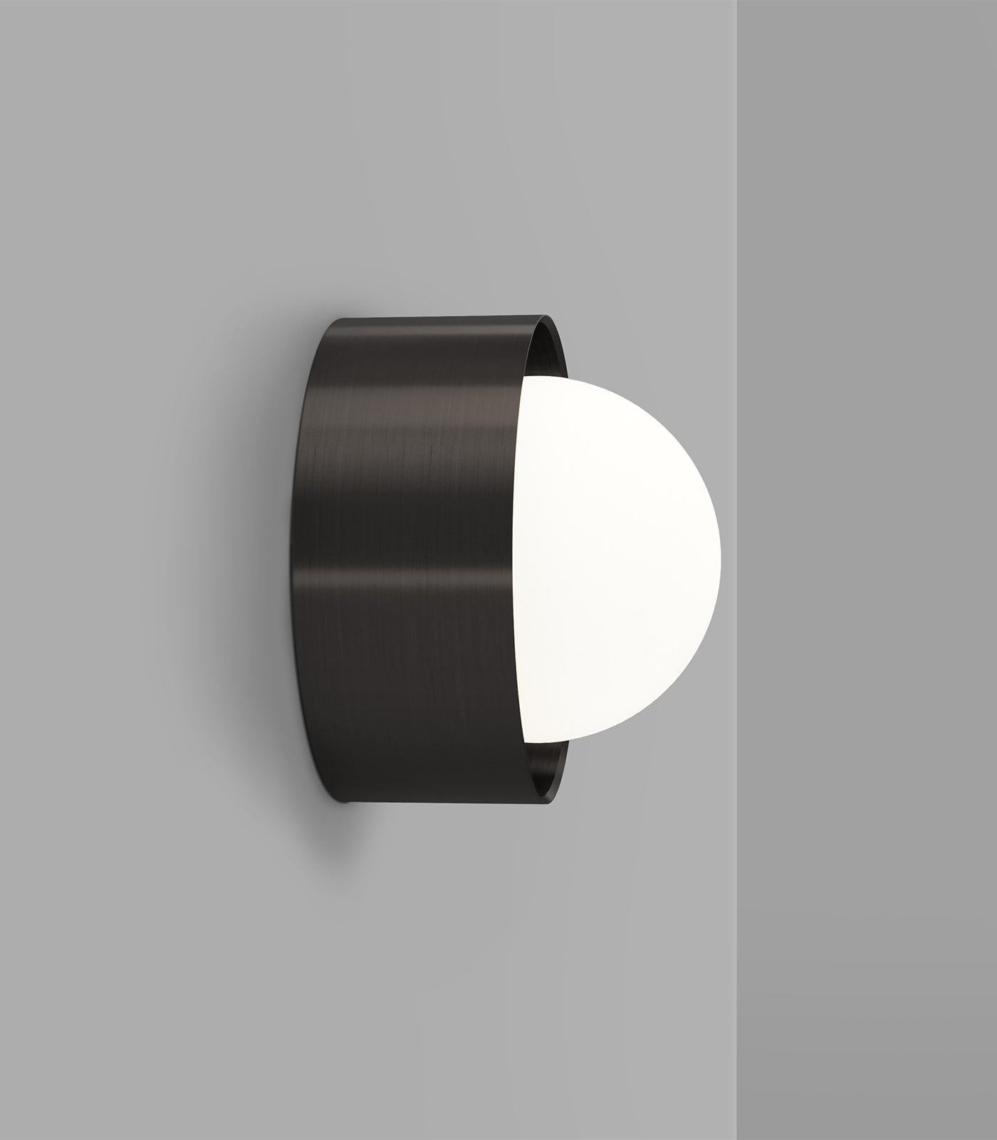 Lighting Republic Orb Sur Large Wall Lights White/ Iron/ Old Brass 240V IP44- LR.i01.54e.L.