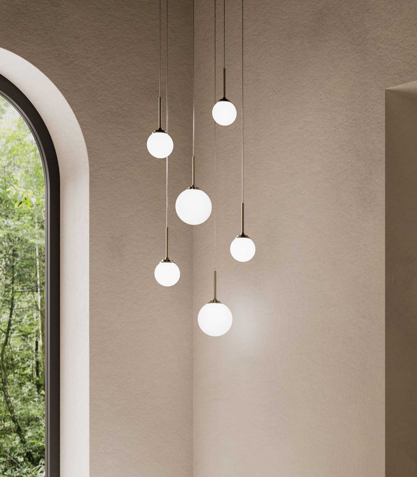 Lighting Republic Pico Pendants Dome/ Small/ Medium IP44- LR.i02.30.OB