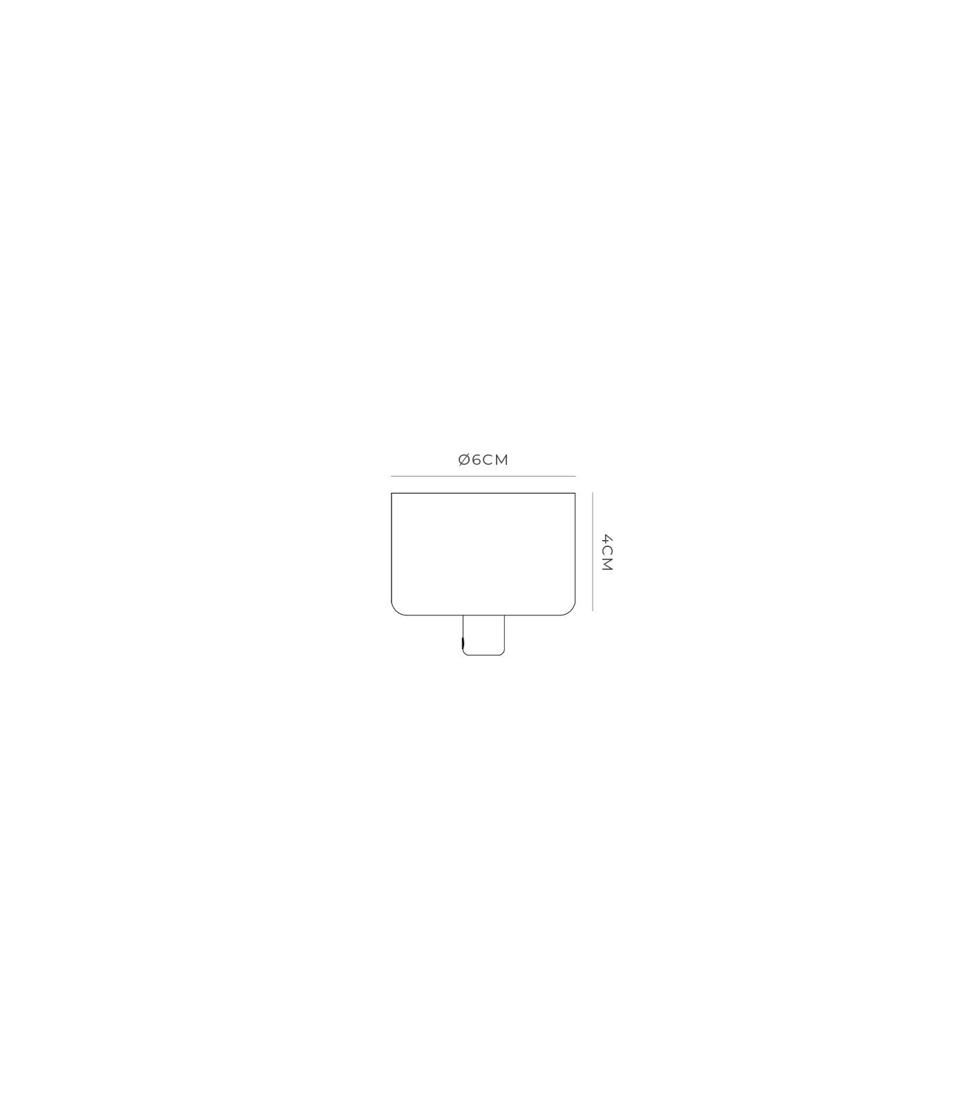 Lighting Republic Single Canopy Accessories White- LR.A02.SCC.WH