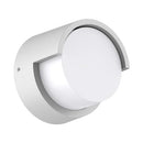 Domus Livi-5 Round Down Exterior Wall Lights Tri - Black / Dark Grey / White 5W 240V IP65 - 22689, 22690, 22691 - Domus Lighting