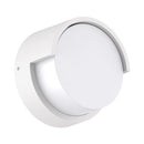 22694 Livi-8 Round 8W 240V IP65 Down Exterior Wall Light White Domus Lighting