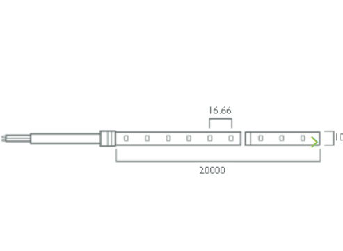 Azoogi 30m Long run LED Strip 2700K-6000K 4.6W 24V IP20 - STR110, STR111, STR112, STR113 Sold per metre 