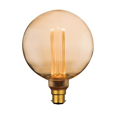 Domus G125 Dimmable Retro Filament Lamps and Globes B22 / E27 3.5W 240V - 65958. 65959 - Domus Lighting