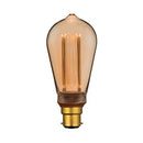 Domus ST64 Dimmable Retro Pear Filament Lamps and Globes B22 / E27 3.5W 240V - 65954, 65955-  Domus Lighting