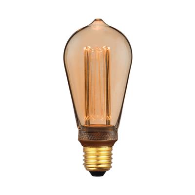 Domus ST64 Dimmable Retro Pear Filament Lamps and Globes B22 / E27 3.5W 240V - 65954, 65955- Domus Lighting