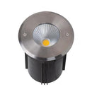 Domus Magneto 45° Beam Angle Magnetic Induction Inground Garden Step and Up Lights 3000K 5000K Stainless Steel 9W 24V IP67 - 21086, 21088-  Domus Lighting