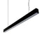 Domus Max-50 Down Interior Pendant Profile 3000K 4000K Black 17.3W 240V IP20 - Max-50 - Domus Lighting